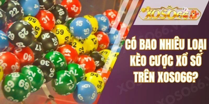 Có Bao Nhiêu Loại Kèo Cược Xổ Số Trên Xoso66?